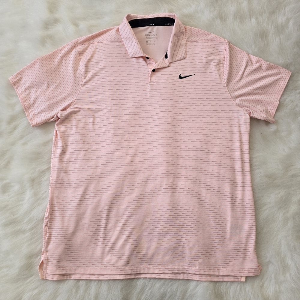Nike Golf Vapor Stripe Polo Shirt Men's XL